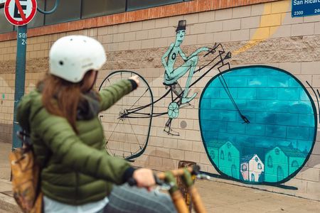 Private Off the Beaten Path: Hidden Urban Art Bike Tour