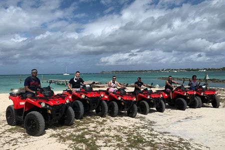 Atv Tour of Nassau + Beach Break (Everyone Drive Their Own Atv)