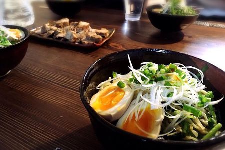 Home made Ramen and Gyoza dumplings Cooking Class 