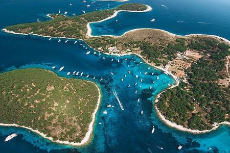 Blue Lagoon, Hvar and Pakleni Islands full day Private Boat Tour