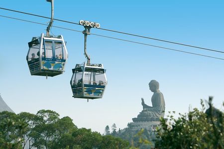 Lantau Island Cable Car Ride & Tai O Boat Ride