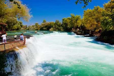 Manavgat River Cruise, Waterfalls and Market Tour from Side