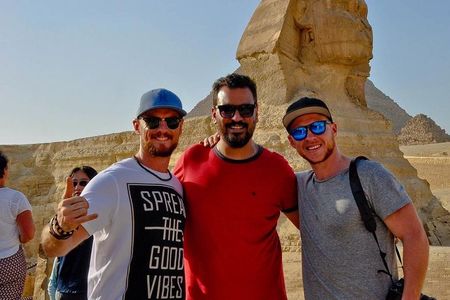  Tour to Giza Pyramids, Sphinx, Memphis, and Sakkara