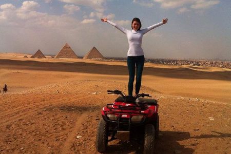 Quad Bike Desert Safari around Giza Pyramids