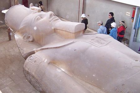 Full Day Tour to Pyramids of Giza Sphinx, Saqqara Step Pyramids and Memphis