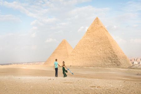 8 hours-Private Guided Day Tour to Memphis Saqqara and Giza with Lunch