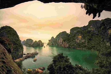 1 night cruise selection over Halong, Bai Tu Long or Lan Ha Bay