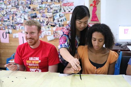Small Group Chinese Calligraphy lessons with Becky