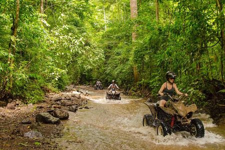 Ocean View Zip Line + 3hr ATV & Waterfalls Combo Tour
