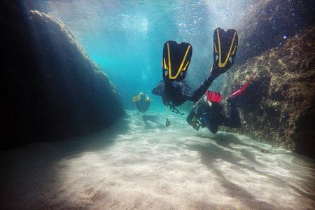 Small Group Diving Baptism in Tossa de Mar