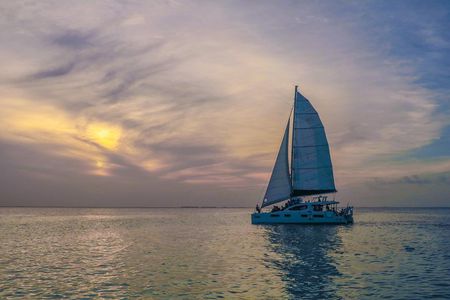 Sunset Catamaran Sailing