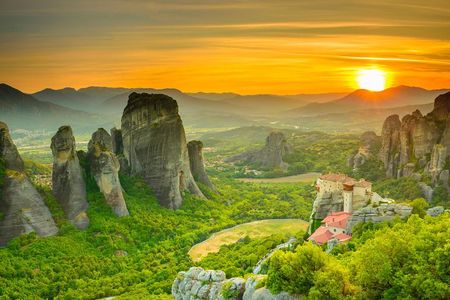2Day tour to Delphi & Meteora with guide and tickets from Athens
