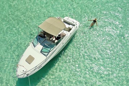 Snorkel & Sandbar on Private Searay Yacht 25ft in Cap Cana Marina ,Punta Cana