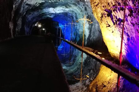 Private Salt Cathedral and Nemocón Salt Mines + In & out Transfer + (8 hours)