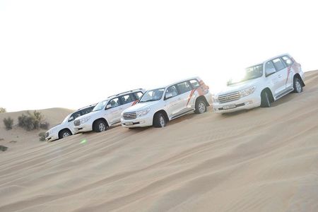 Dubai Desert Safari with Private Land Cruiser Hotel Pickup and drop off