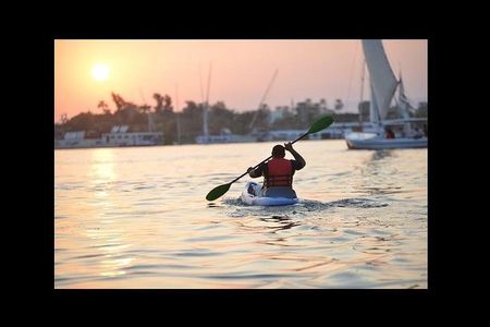 Private Nile Kayaking Ride at Sunset