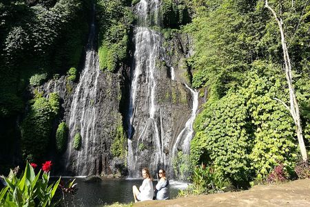 Bratan Temple, Banyumala Twin Waterfall, Jatiluwih Rice terrace and Tanah Lot