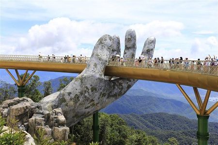 Private Tour to Golden Bridge Ba Na Hills in Da Nang Vietnam