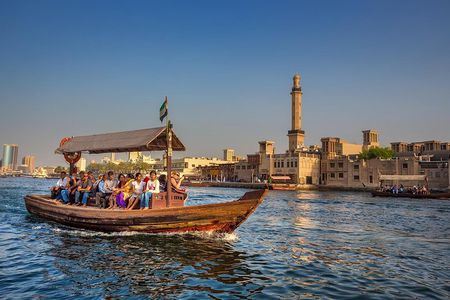 Half-Day Dubai City Tour with Blue Mosque, Creek, Souks & Abra