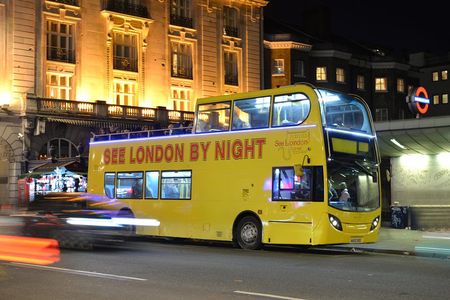 London by Night Sightseeing Tour - Open Top Bus