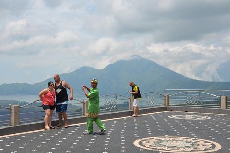 Mount Batur Volcano, temples, Scenic Rice Terrace and Swing