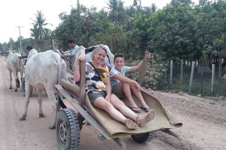 Ox Cart Ride of Rural Cambodia
