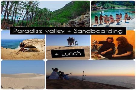  Full day Trip To Paradise valley & Sandboarding (sand surfing) with Lunch