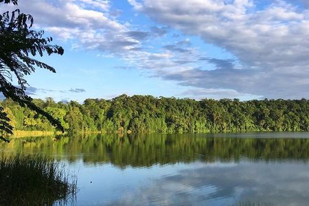 Meru waterfalls, forest walking & canoeing at lake duluti
