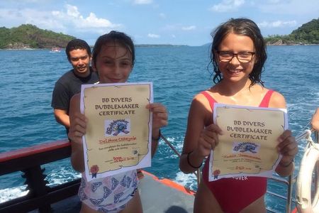 Bubblemaker, diving for youngsters, 8 and 9 years old ( Start at Ko Kut)