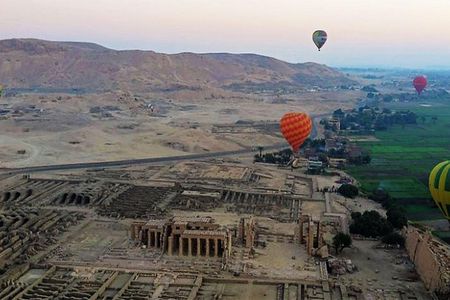 Hot Air Balloon over Luxor