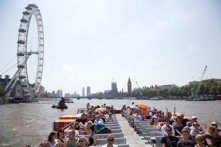 Hop-On Hop-Off Sightseeing River Cruise on the Thames