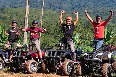 ATV Nature Off-road Ride through Rainforest with Private Pickup