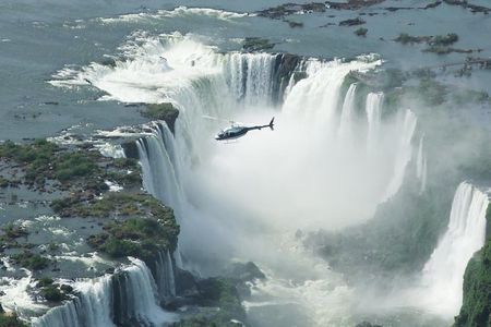 Soar above the Wonder: Helicopter Flight over Iguassu Falls