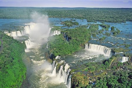 Soar above the Wonder: Helicopter Flight over Iguassu Falls