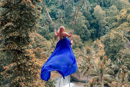 Ubud Jungle Swing, Temple & Waterfall Tour (Private Half Day Tour)