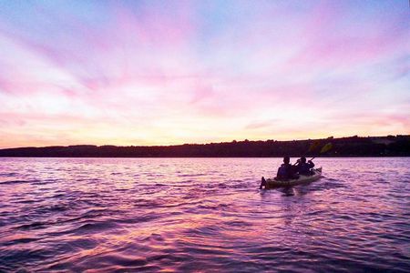 Sunset Sea-Kayaking Excursion on St. Lawrence River