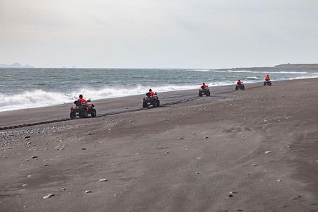 Quad Bike Tour on Black Lava Sands from Mýrdalur