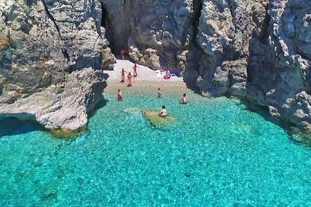 Boat Trip to Anthony Quinn, Kallithea & Traganou Bays