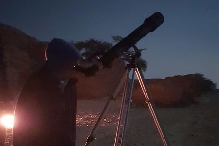 Stargazing tour in the Arava desert. Expert-narrated, using large telescopes