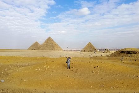 Pyramids of Giza, the Sphinx, the Egyptian Museum.