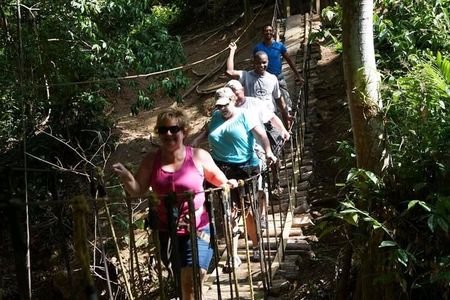 3 Combo Excursion Zip line, suspension bridge and beach