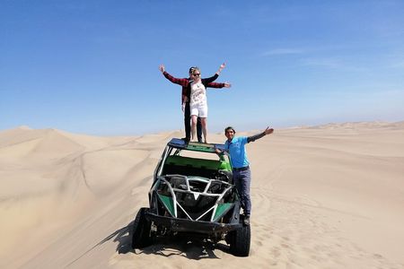 Premium Full Day to Ballestas Islands & Huacachina Oasis