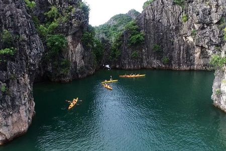Private Halong Bay 6-hour Cruise: Cave, Beach, Kayaking, Swimming