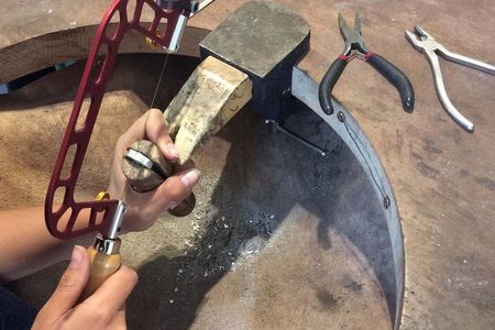 Silver Ring Workshop in Kent, England