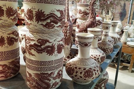 Silk Making & Ceramics Producing Villages Private Tour Full Day