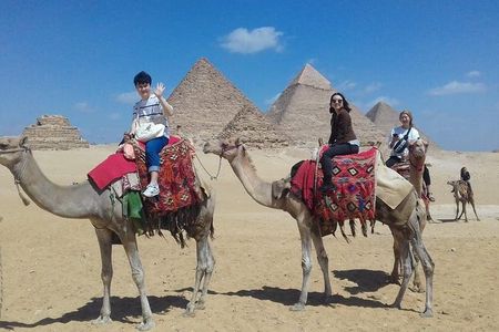 Private Tour: Giza pyramids and Saqqara and Memphis & Camel Ride