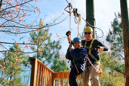 Small-Group Zipline Tour in Hot Springs