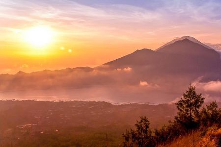 Mount Batur Golden sunrise Trekking