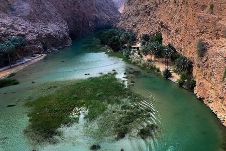Muscat : Private trip to Wadi Shab for a full day with lunch
