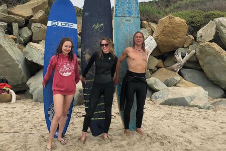 Santa Barbara Surf Lessons with yoga add on - surf and yoga